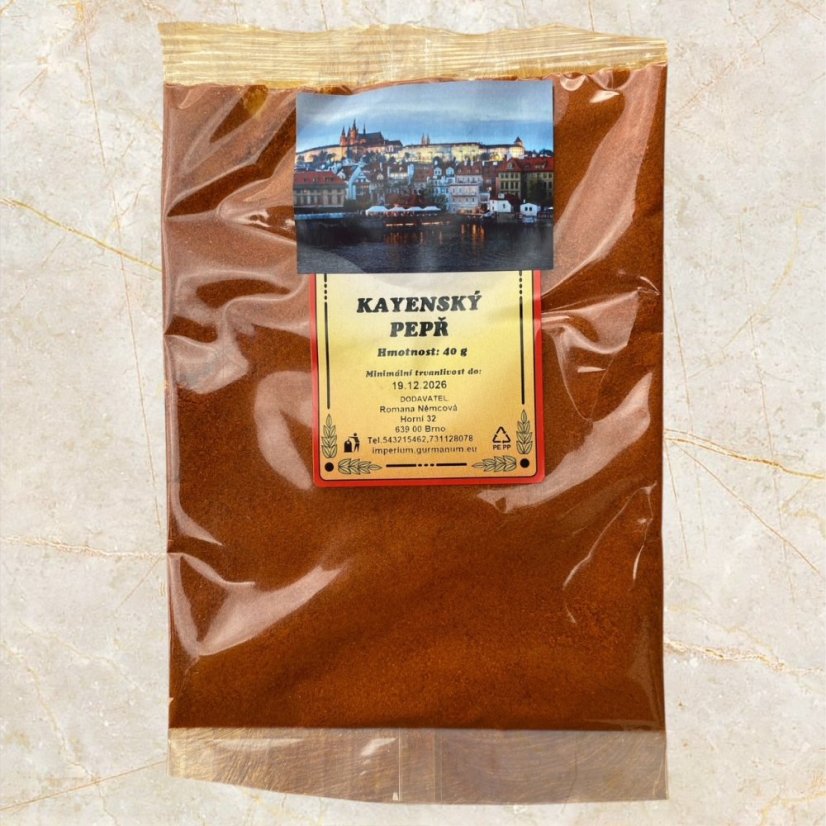 Kayenský pepř - 40 g
