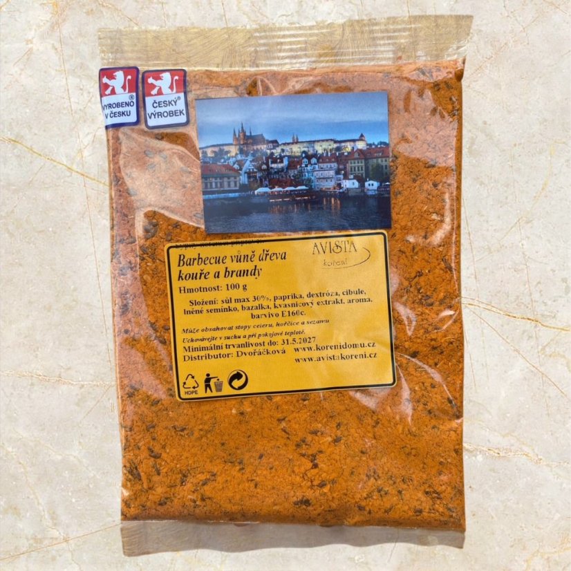 Grilovací koření - více variant - Varianta: Barbecue vůně dřeva, kouře a brandy - 100 g