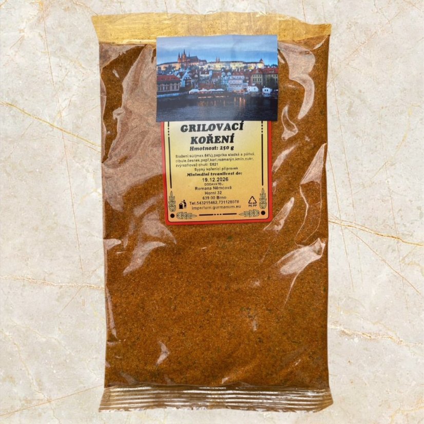 Grilovací koření - více variant - Varianta: Grilovací koření - 250 g Grilovací koření - více variant - Varianta: Grilovací koření - 250 g