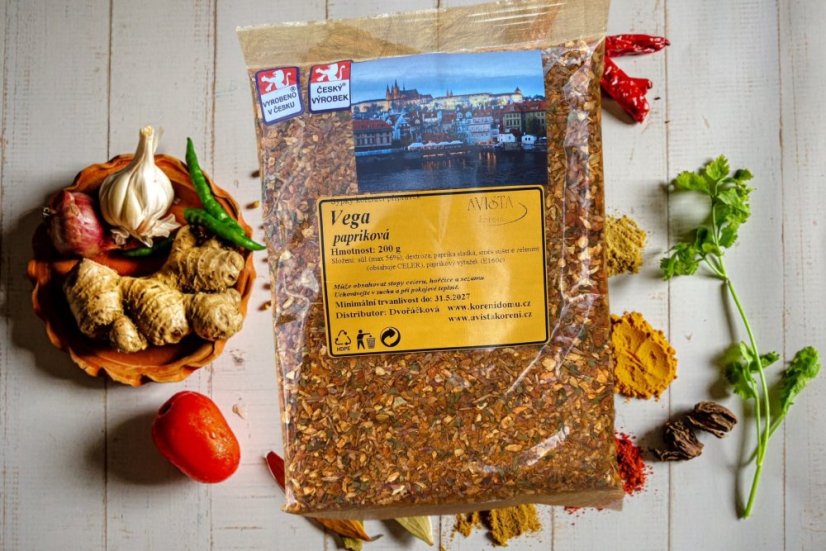 Vega - více variant - Varianta: Papriková - 200 g