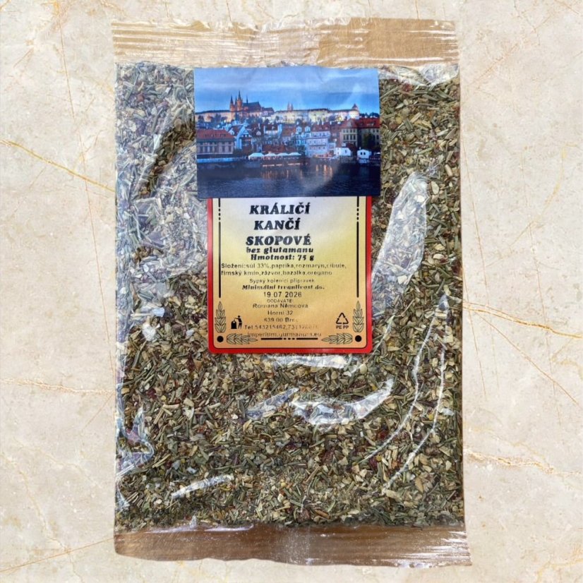 Králičí, kančí, skopové - 75 g