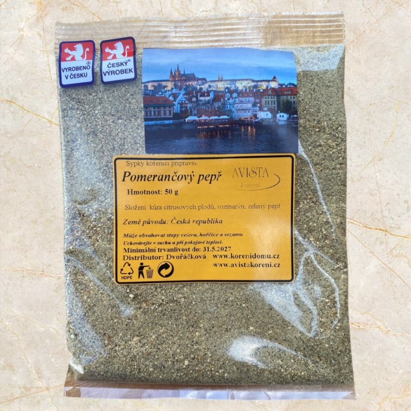 Pomerančový pepř - 50 g Pomerančový pepř - 50 g