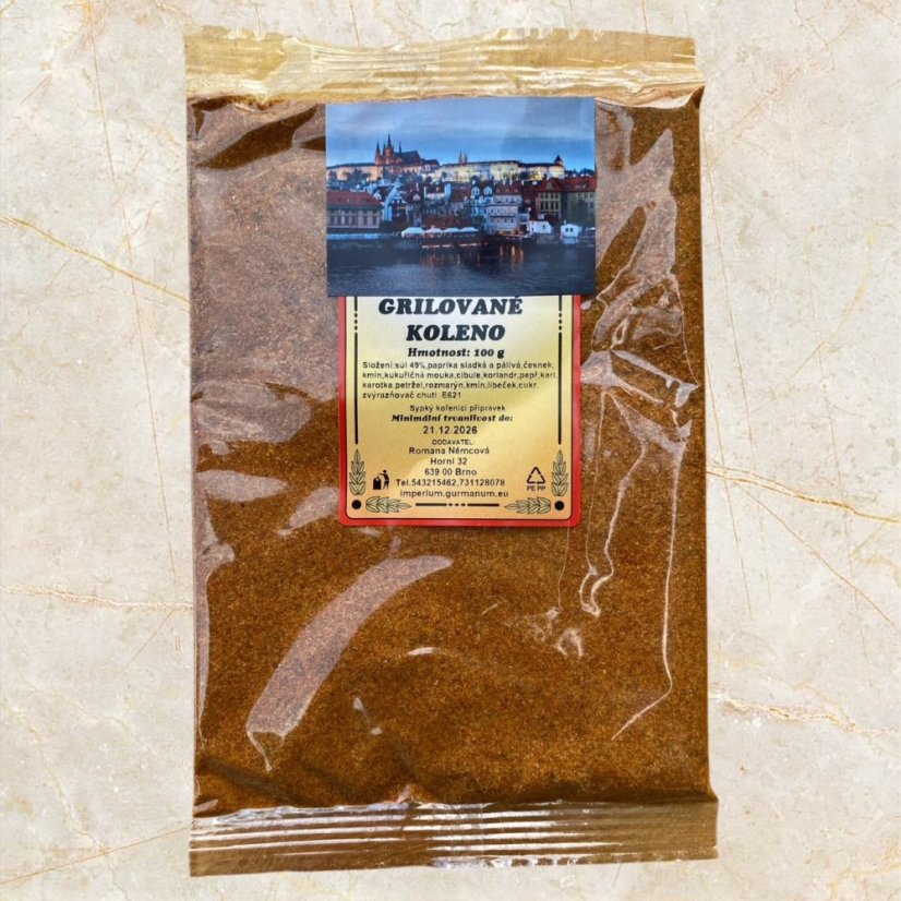 Grilovací koření - více variant - Varianta: Grilované koleno - 100 g