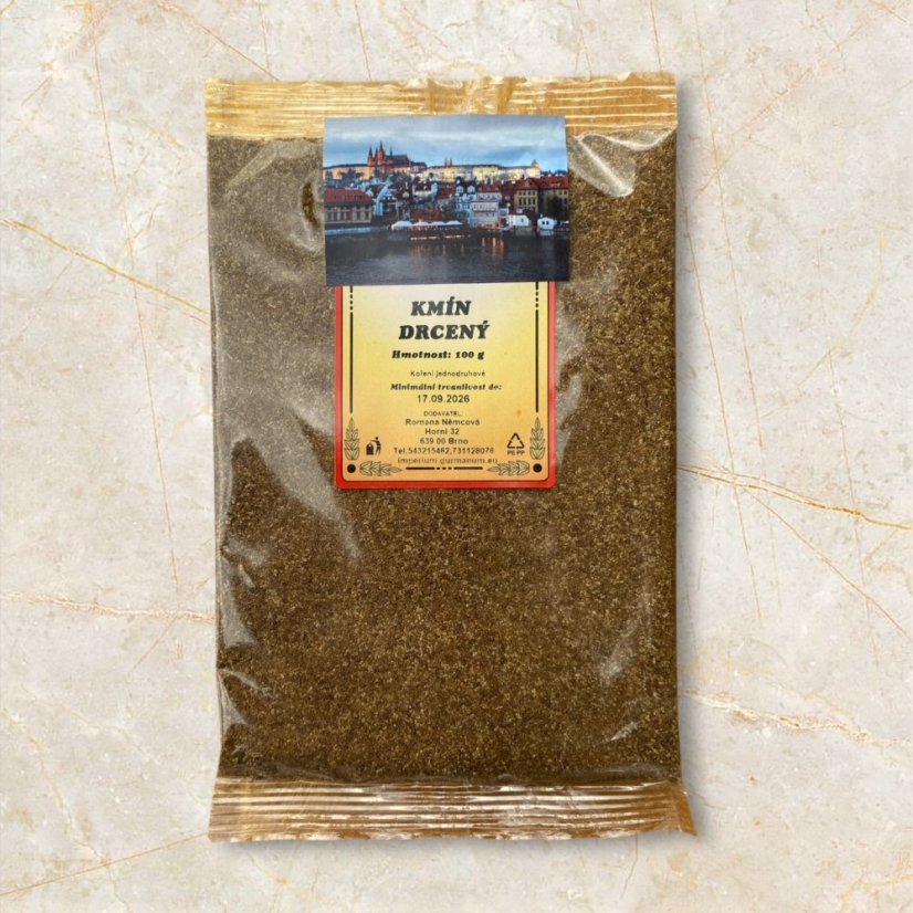 Kmín - více variant - Varianta: Drcený - 100 g